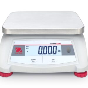 เครื่องชั่งอาหารดิจิตอล OHAUS Valor V12PR30T รองรับน้ำหนัก 30 กิโลกรัม ความละเอียด 5 กรัม