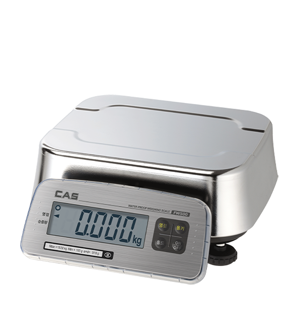 เครื่องชั่งดิจิตอล CAS FW500-E E15K รองรับน้ำหนัก 15 กิโลกรัม ความละเอียด 2 กรัม เหมาะสำหรับร้านอาหาร โรงงาน คลังสินค้า และงานชั่งทั่วไป