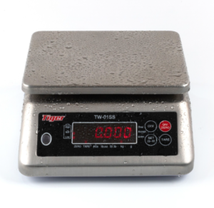 TIGER TW-01SS 1.5K เครื่องชั่งกันน้ำแบบตั้งโต๊ะ 1.5kg x 0.2g