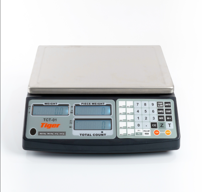 TIGER TCT-01-60K เครื่องชั่งนับชิ้นงาน 60kg x 2g